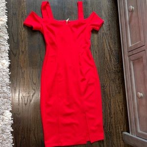 Woman’s Red Bisou Bisou dress